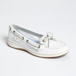 Sperry Angelfish White Boat Shoe